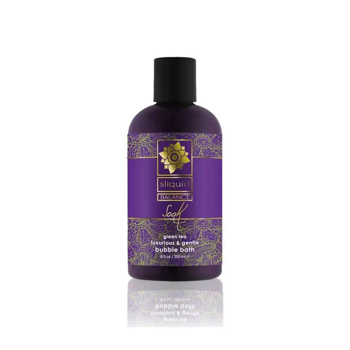 Sliquid Balance Soak Bubble Bath - Green Tea (8.5oz) - Dreamy Desire