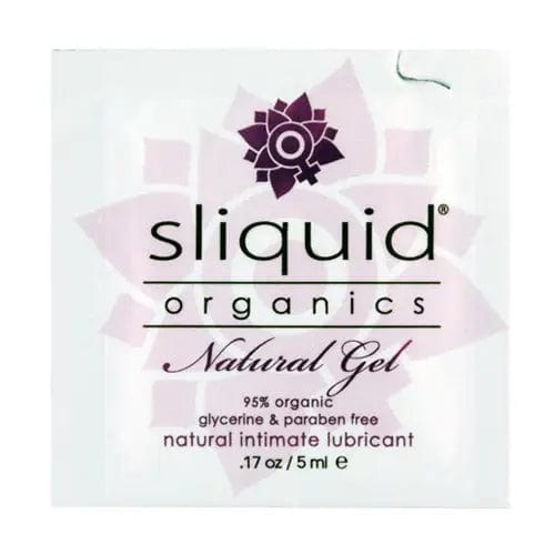 Sliquid Other Sliquid Organics Gel Lubricant Pillow Pack - Natural (5ml)