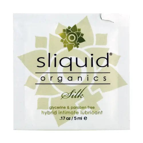 Sliquid Other Sliquid Organics Silk Pillow Pack - Hybrid Lubricant (5ml)