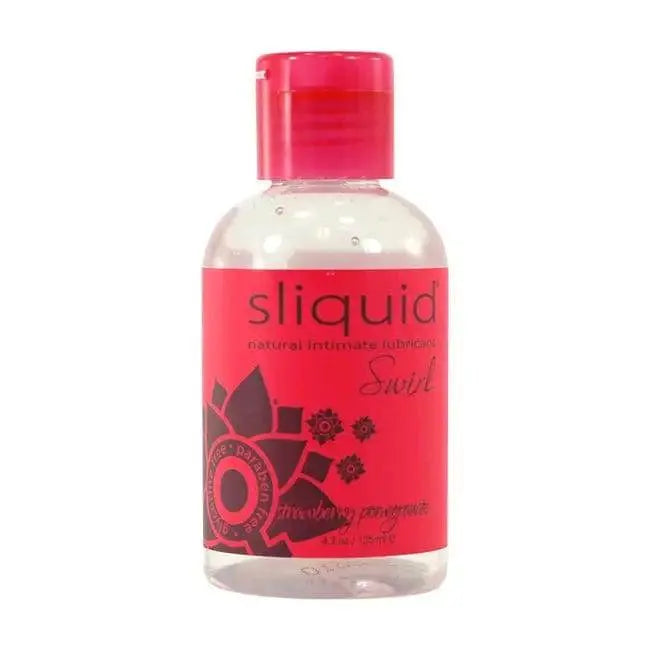Sliquid Swirl Flavored Lubricant - Strawberry Pomegranate (4.2oz) - Dreamy Desire