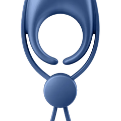 Close-up of Sniper cock ring loop and flexible silicone strap connector showing body-safe material detail