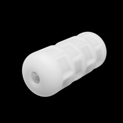 Solace Pro Grip Kit white textured silicone sleeve with grid pattern, isolated view