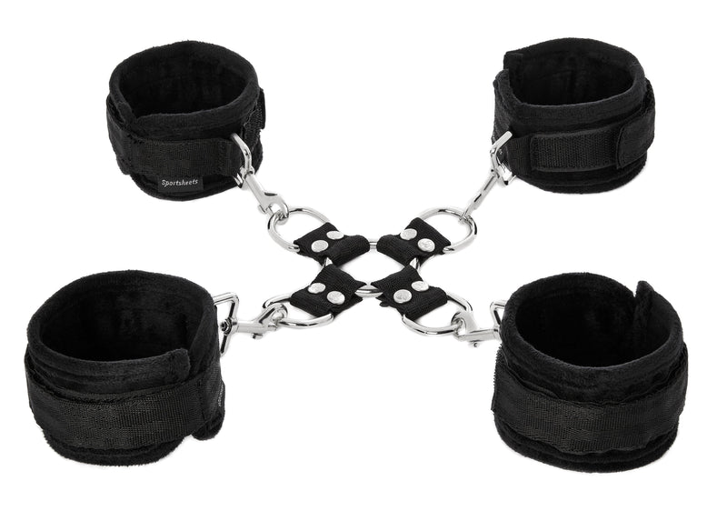 Sportsheets BDSM Hog Tie & Cuff Set