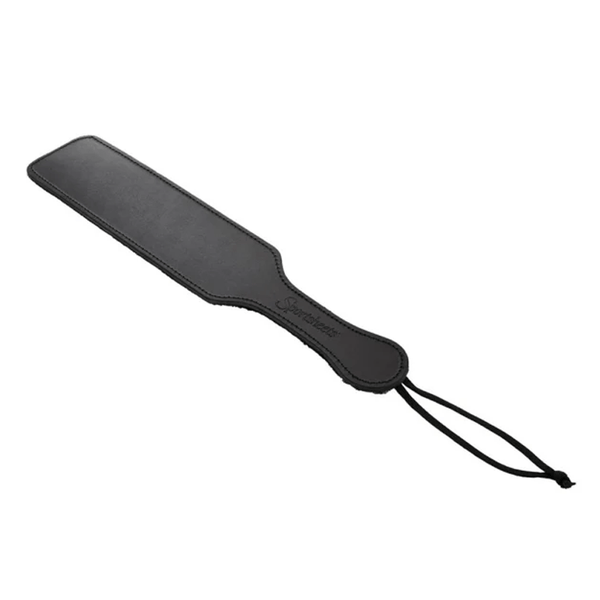 Sportsheets BDSM Leather Paddle w/ Black Fur Side