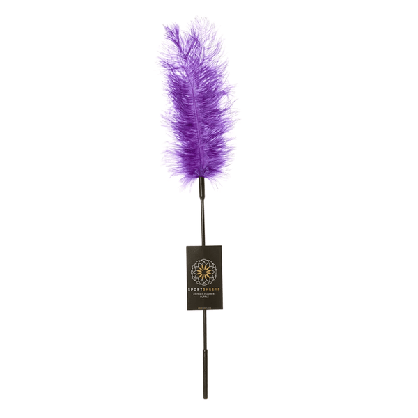 Sportsheets Ostrich Feather Tickler - Dreamy Desire