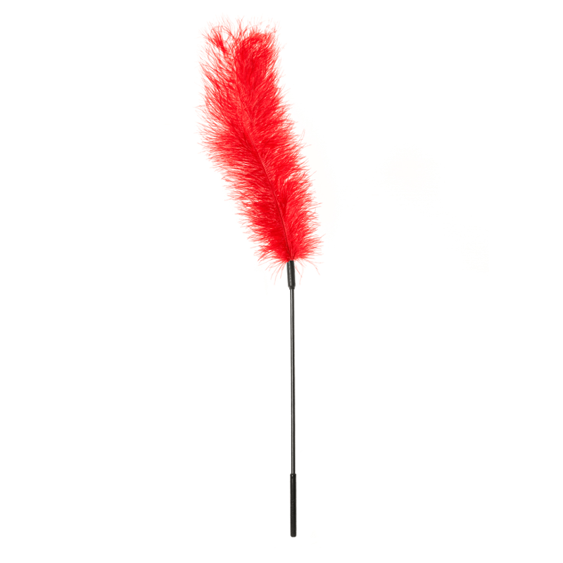 Sportsheets BDSM Ostrich Tickler - Red