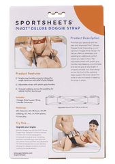 Sportsheets Pivot Deluxe Doggie Strap - Dreamy Desire