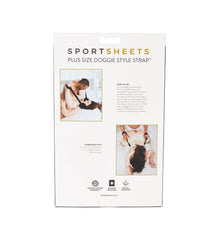 Sportsheets Plus Size Doggie Style Strap - Dreamy Desire