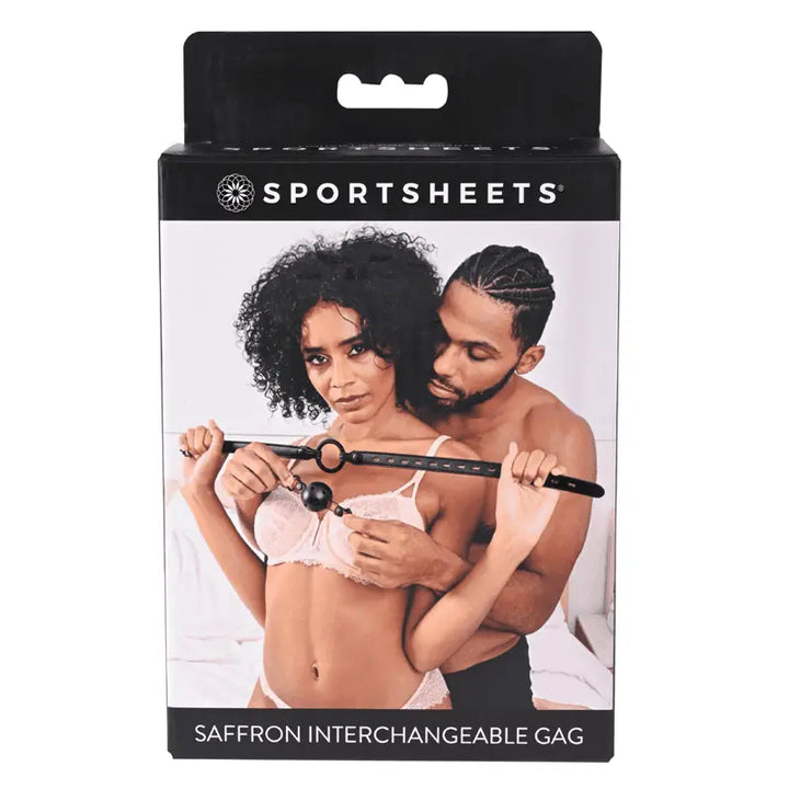 Sportsheets Saffron Interchangeable Gag - Dreamy Desire