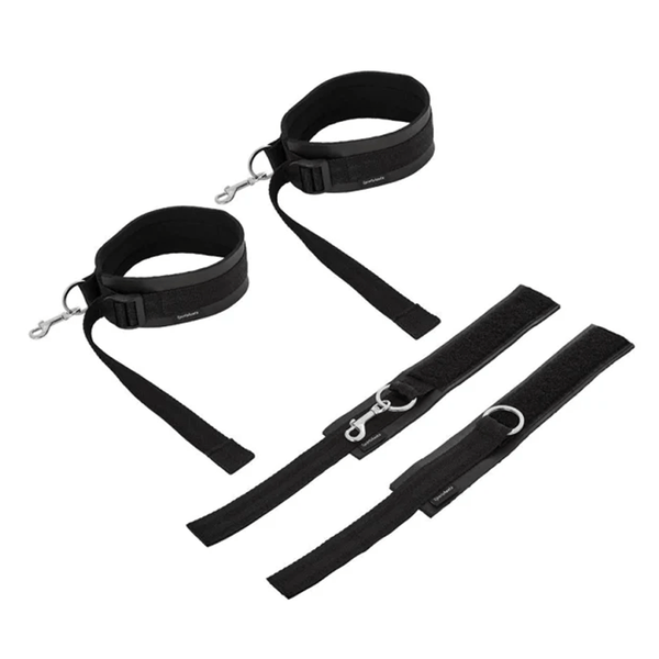 Sportsheets BDSM Thigh and Wrist Cuffs Set