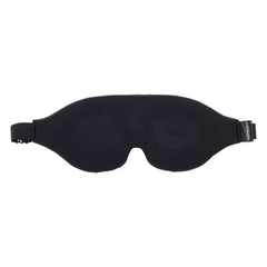 Sportsheets Blackout Blindfold isolated view showing contoured shape and adjustable elastic strap