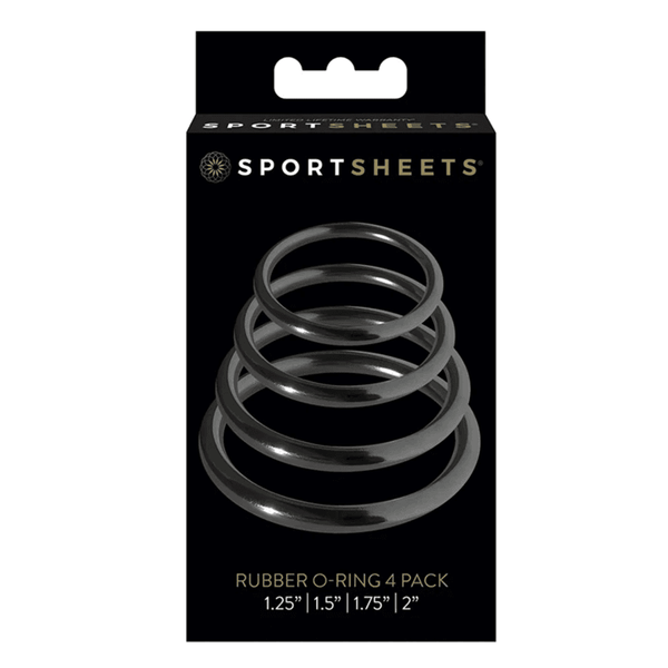 Sportsheets Rubber O Ring 4 Pack - Dreamy Desire