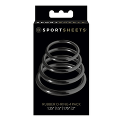 Sportsheets Rubber O Ring 4 Pack - Dreamy Desire