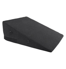 Sportsheets Pivot Positioner Plus black wedge ramp with removable microfibre cover