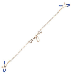 Sportsheets Sex & Mischief Cougar Nipple Clamps - Dreamy Desire