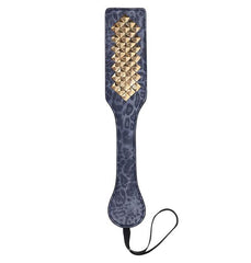 Sportsheets Sex & Mischief Cougar Studded Paddle - Dreamy Desire