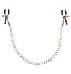 Sportsheets Sex & Mischief Cougar Chained Nipple Clamps - Dreamy Desire
