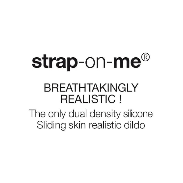 Strap On Me Sliding Skin Realistic Dildo Vanilla - Dreamy Desire