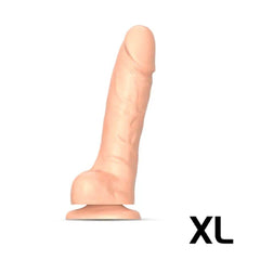 Strap On Me - Sliding Skin Realistic Dildo XL (Vanilla) - Dreamy Desire