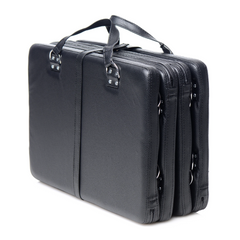 STRICT XL Bondage Board folded and stored in compact black faux-leather carry case with handles