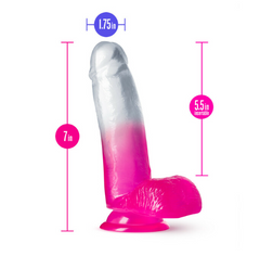 Sugar Magnolia dildo dimensions: 7-inch total length, 5.5-inch insertable, 1.75-inch width