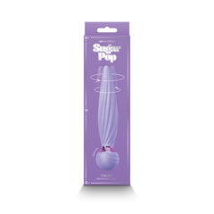 Sugar Pop Twist bendable vibe in purple retail packaging showing rotating shaft graphic feature