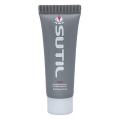 SUTIL Rich Personal Lubricant 10ml travel tube in matte grey with flip cap