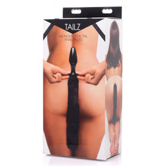 Tailz Midnight Fox Tail Anal Plug retail packaging showing product front and back angles