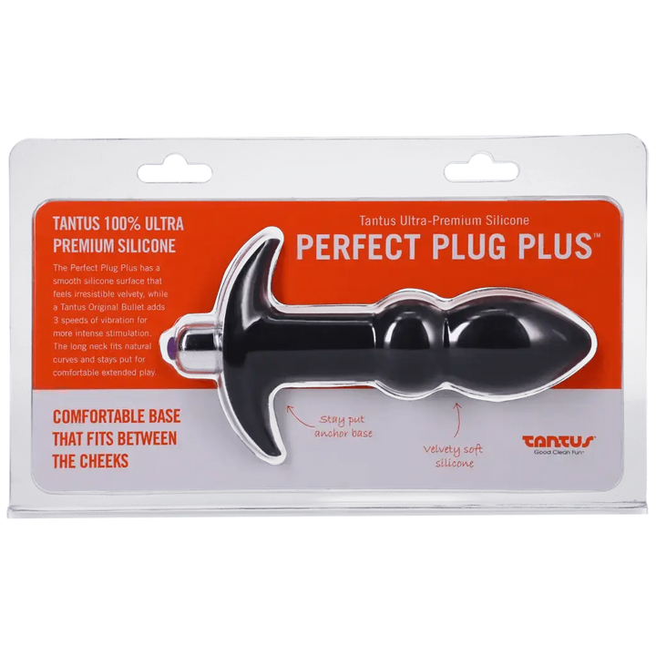 Tantus Perfect Plug Plus Vibrating Anal Plug - Dreamy Desire