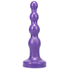 Tantus Silicone Ripple Large Anal Plug - Midnight Purple - Dreamy Desire