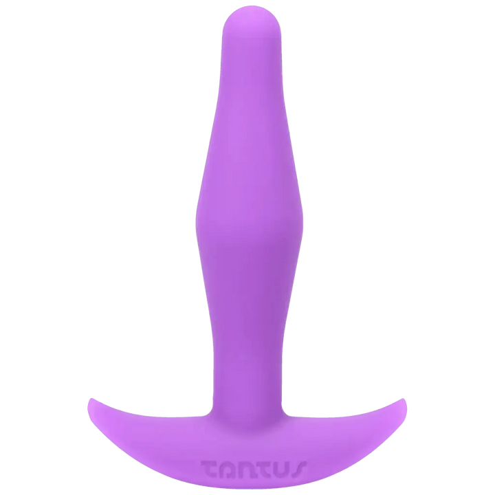 Tantus Silicone Little Flirt Butt Plug - (Purple Haze) - Dreamy Desire
