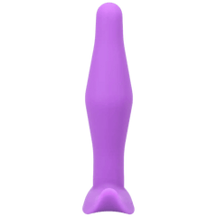 Tantus Silicone Little Flirt Butt Plug - (Purple Haze) - Dreamy Desire
