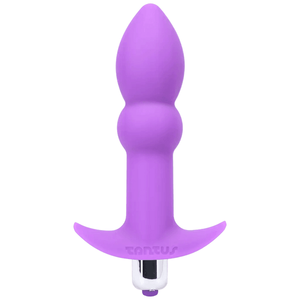 Tantus Perfect Plug Plus Vibrating Anal Plug - Purple - Dreamy Desire