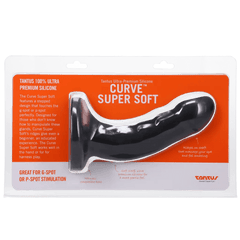 Tantus Curve Onyx Soft Dildo - Dreamy Desire