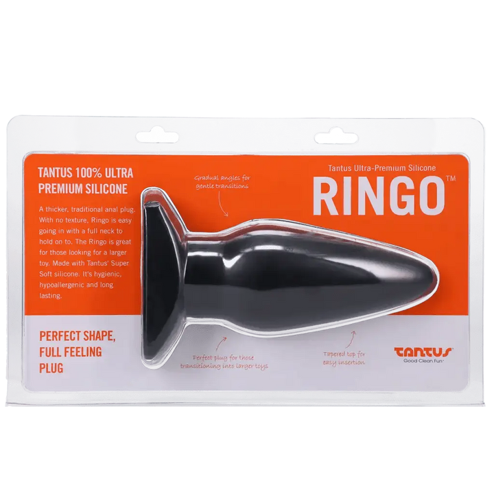 Tantus Ringo Silicone Butt Plug | Vibrating Anal Plug - Dreamy Desire