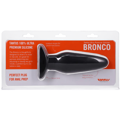 Tantus Super Soft Bronco Silicone Butt Plug - Dreamy Desire