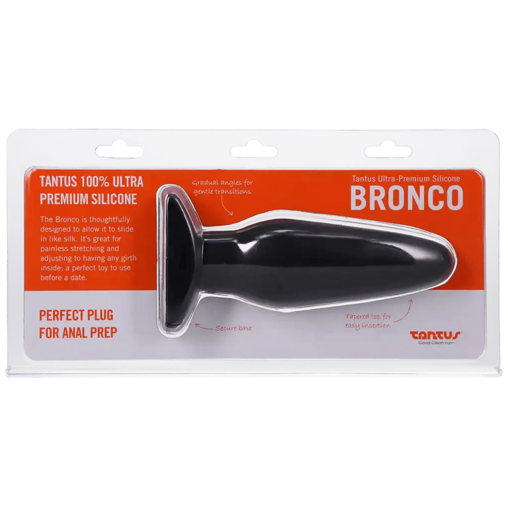 Tantus Super Soft Bronco Silicone Butt Plug - Dreamy Desire