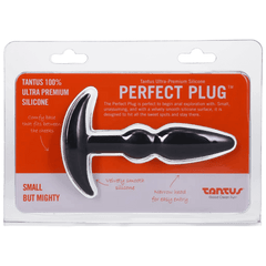 Tantus - Silicone Perfect Butt Plug (Black) - Dreamy Desire