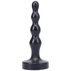 Tantus Silicone Ripple - Small Butt Plug (Black) - Dreamy Desire
