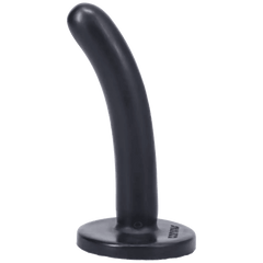 Tantus Silicone Silk Small Dildo in Black - Dreamy Desire