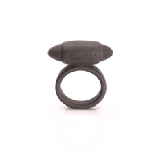 Tantus Vibrating Super Soft Penis Cock Ring in Black - Dreamy Desire