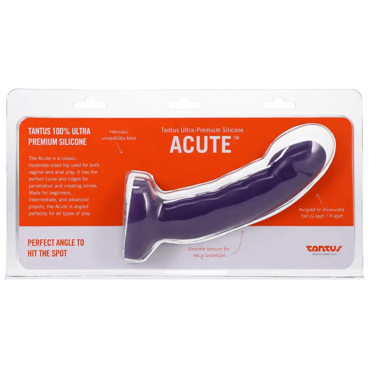 Tantus Acute Dildo - Lavender (Medium) - Dreamy Desire