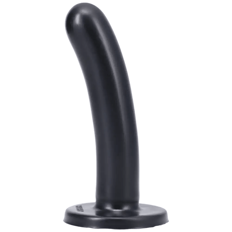 Tantus Anals Toys Default Tantus Silk Medium Dildo - Onyx Firm