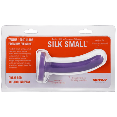 Tantus Silk Small Lavender Firm Dildo - Dreamy Desire