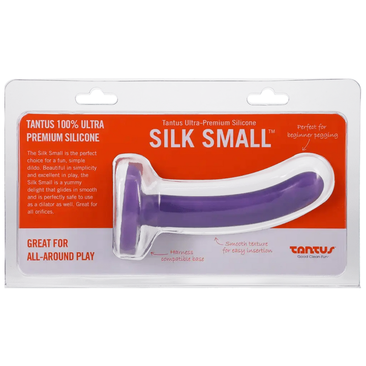 Tantus Silk Small Lavender Firm Dildo - Dreamy Desire