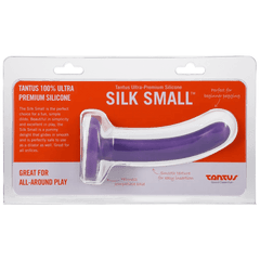 Tantus Silk Small Lavender Firm Dildo - Dreamy Desire