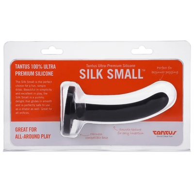 Tantus Silk Small Onyx Firm Dildo - Dreamy Desire