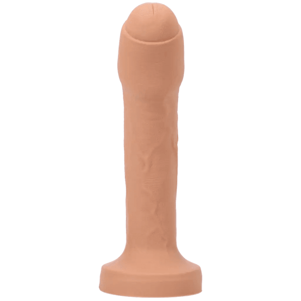 Tantus Silicone Uncut 2 O2 Dual Density Dildo Honey - Dreamy Desire