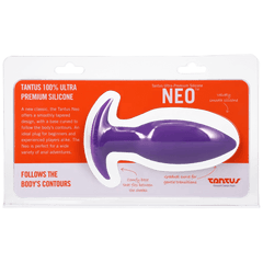 Tantus Silicone Neo Butt Plug in Purple - Dreamy Desire