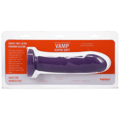 Tantus Silicone Vamp Super Soft Dildo in Purple - Dreamy Desire